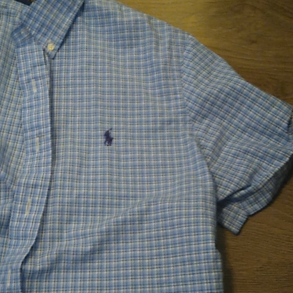 Ralph Lauren blue and white checkered pattern - Picture 2 of 4
